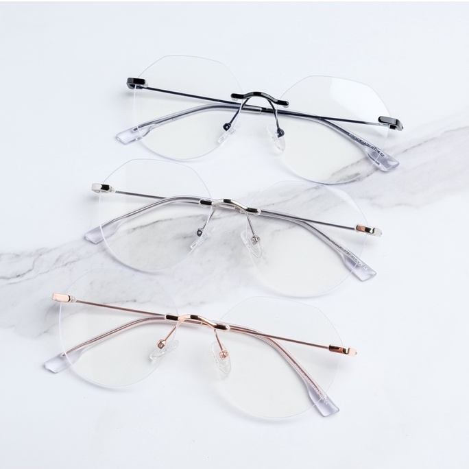 Gọng Kính Cận Hợp Kim Shady Unisex G1546
