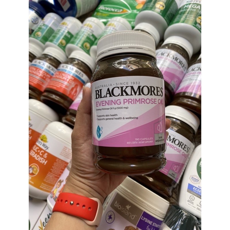 BLACKMORES EVENING PRIMROSE OIL LỌ 190 VIÊN CHÍNH HÃNG