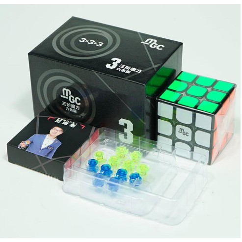 [Mã LIFE0503TOYS1 giảm 10% đơn 150k] Rubik 3x3 YJ MGC V2 M 3x3x3 Có Nam Châm