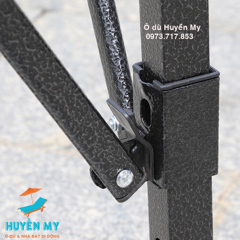 Nhà bạt di động gấp gọn tiện lợi 2x2m - Phân phối và bảo hành bởi Ô dù Huyền My