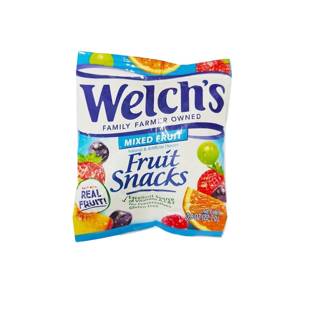 Kẹo dẻo trái cây Welch's Fruit Snacks - Mỹ