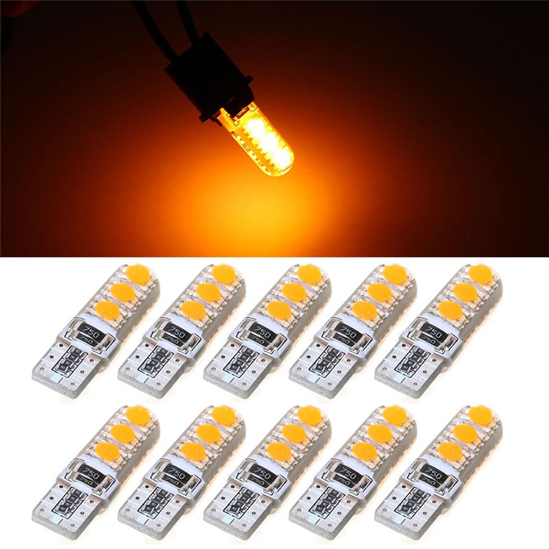 Đèn LED T10 5050 DC12V ánh sáng trắng cao cấp cho xe ô tô