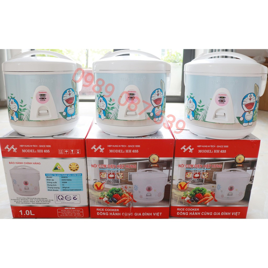 Nồi Cơm Điện Hiệp Hưng Dung Tích 1L, 1.2L, 1.8L, An Toàn Chất Lượng, Bảo Hành 12 Tháng