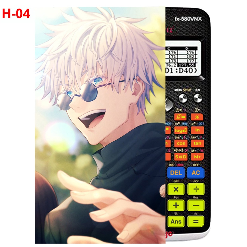 Decal Máy tính CASIO fx570, fx580 anime Jujutsu Kairen