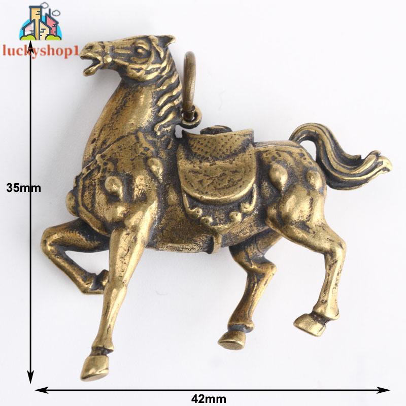 Horse Ornament Decoration Display Handmade Home Miniature Animal Crafts
