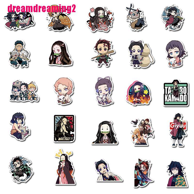 Bộ 50 Nhân Vật Anime Nhật Bản Xinh Xắn