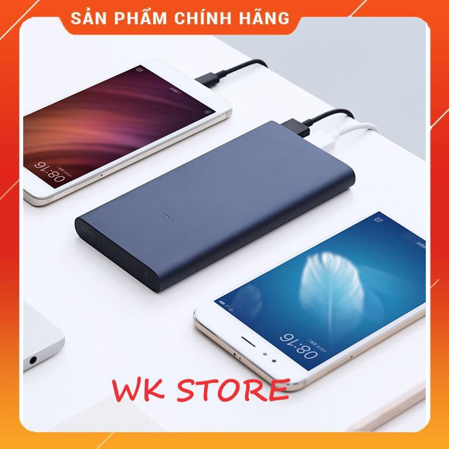 Sạc dự phòng Xiaomi Gen 3 chính hãng 10.000 mAh (2 cổng usb,sạc nhanh 18w) | BigBuy360 - bigbuy360.vn