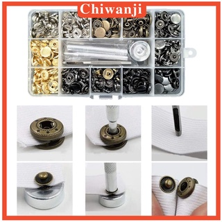 [Chiwanji] Snap Fastener Press Stud Snaps Button Tool