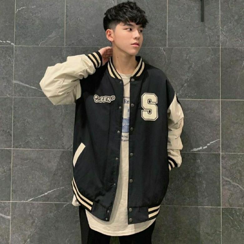 BOMBER GIÓ 2 LỚP SCREW - CHỮ S