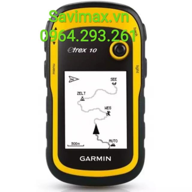 Máy đo diện tích đất rẫy, rừng, ruộng lúa, Garmin Etrex10, Máy định vị cầm tay GPS