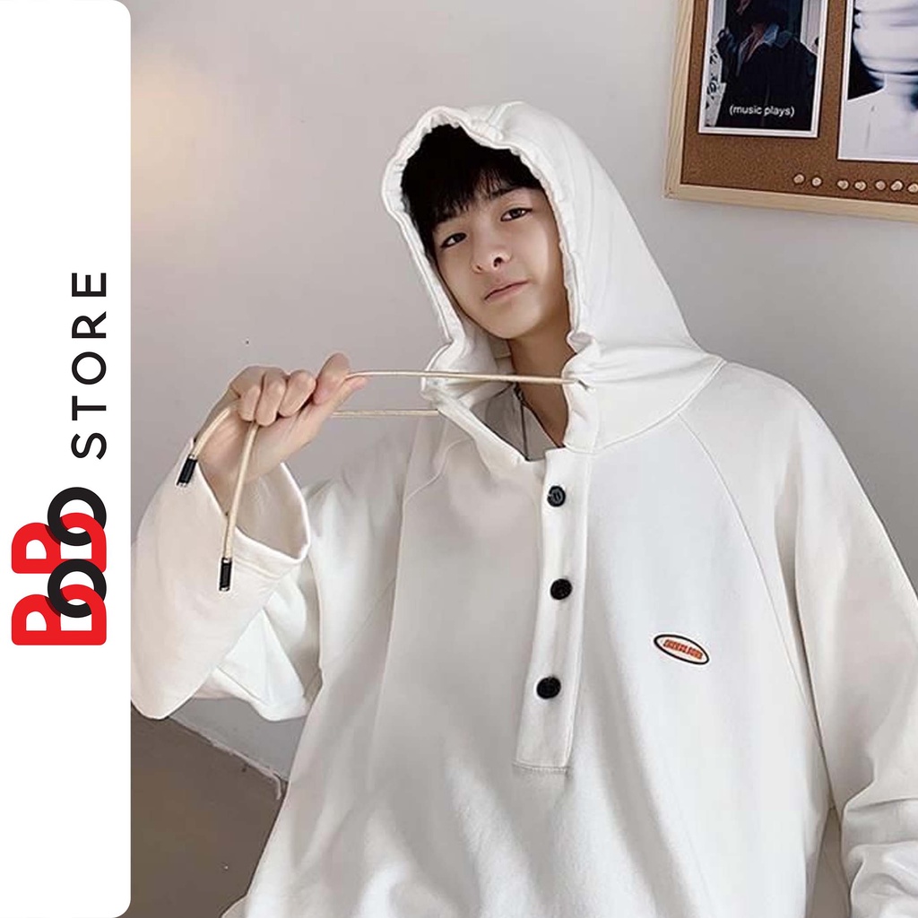 Áo thun Hoodie nỉ form rộng dành cho nam nữ - BoBo Store