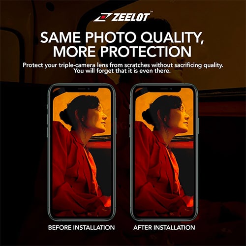 Dán Camera cường lực Zeelot iPhone 11/11 Pro/11 Pro Max - Hàng chính hãng