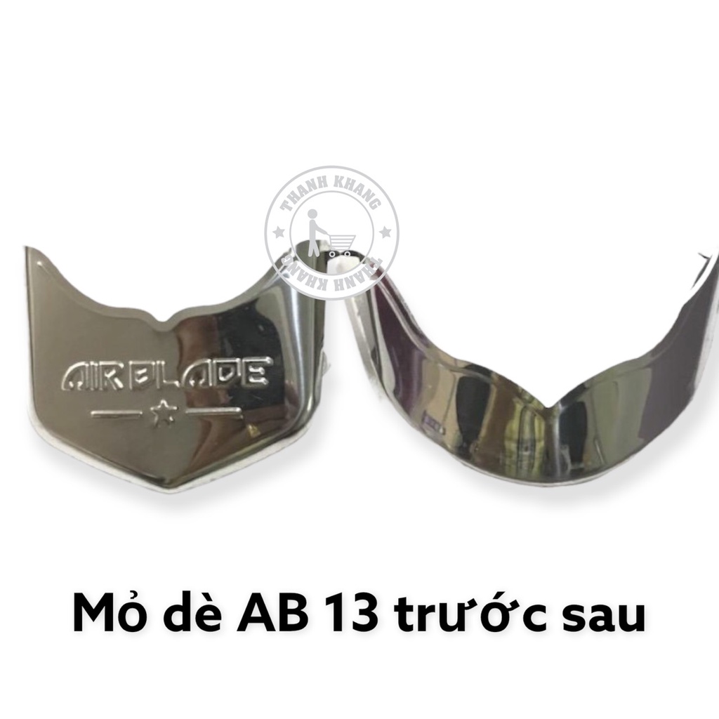Mỏ dè inox trước sau xe VARIO 160,EX 155 AB 20,SHI20,MODE 20,EX,SH,VISION,WAVE,WINNER,AB,CLICK,PCX,NVX MDI.