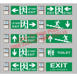 Đèn EXIT Kentom KT-610 (01 mặt)