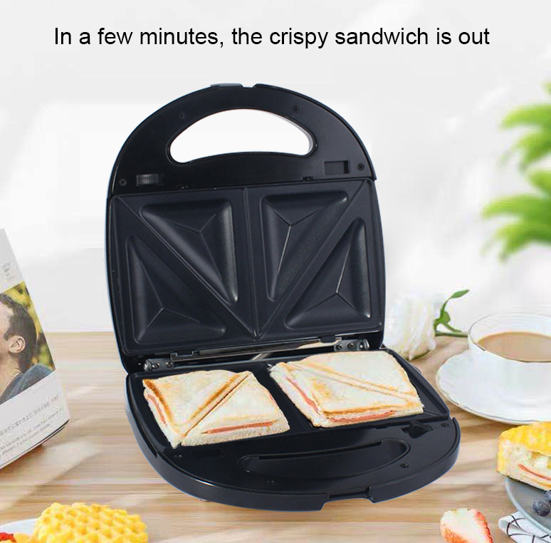 Máy ăn sáng 6 trong 1 / máy làm bánh sandwich / máy nướng / máy làm bánh quế / máy làm bánh rán / máy làm bánh ngọt