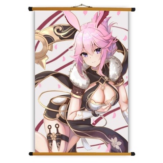 Tranh Vải Treo Tường Yae Sakura - Honkai Impact 3