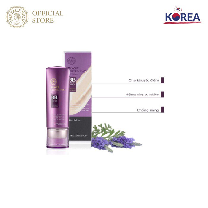 Kem Trang Điểm TheFaceShop The Face Shop Power Perfection Bb Cream V103 40g | BigBuy360 - bigbuy360.vn