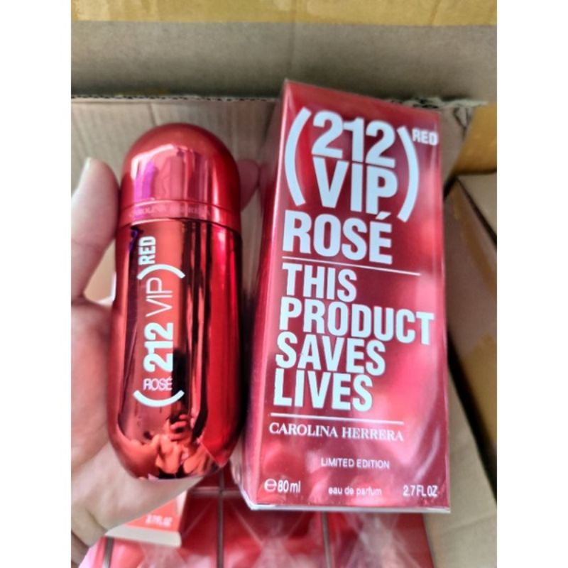 Nước Hoa 212 Vip Rose Đỏ
