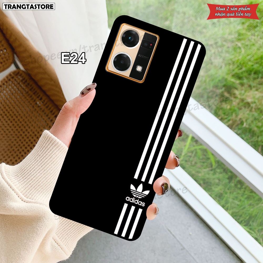 Ốp lưng Oppo Reno 7 4G / Reno 7 5G / Reno 7Z 5G in hình thương hiệu Dior, Adidas, LV,..... nổi tiếng
