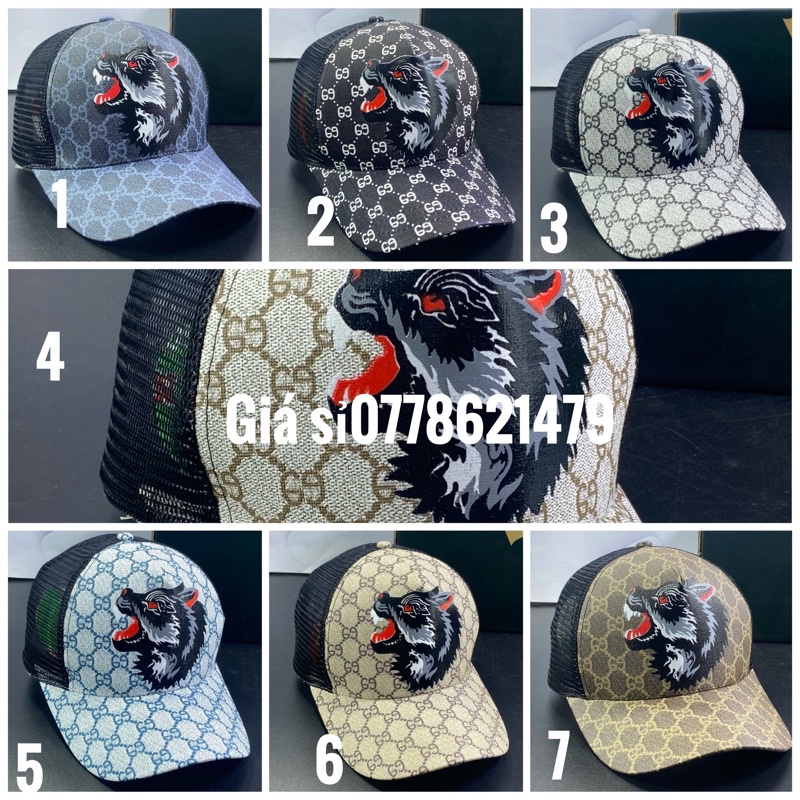 NÓN KẾT LƯỠI TRAI PHỐI LƯỚI CON SÓI THỜI TRANG SIÊU CÁ TÍNH