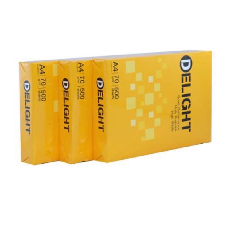 Giấy A4 Delight 70gsm Indonesia.