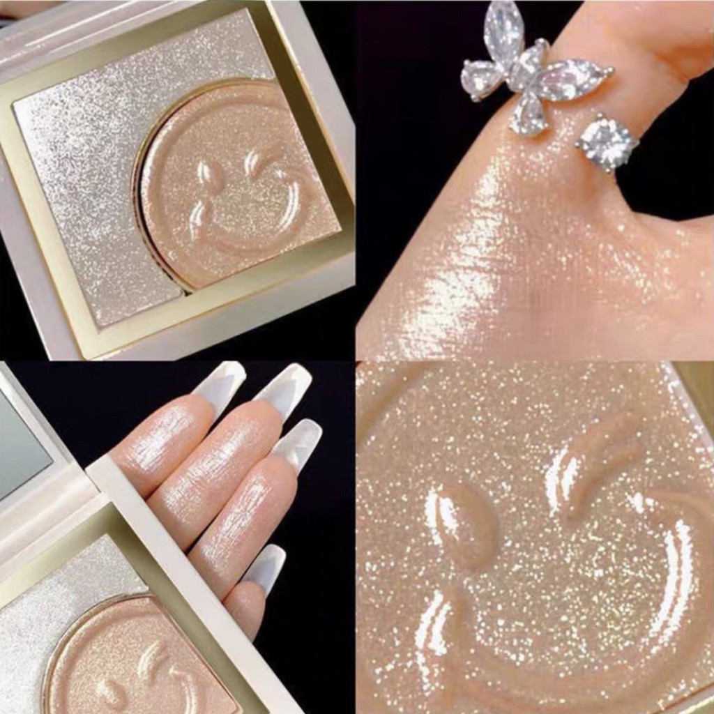 Phấn nhũ bắt sáng mặt cười MAFFICK Inverted Glamour Highlight Powder xinh xắn trendy lâu trôi MAFI24 | BigBuy360 - bigbuy360.vn