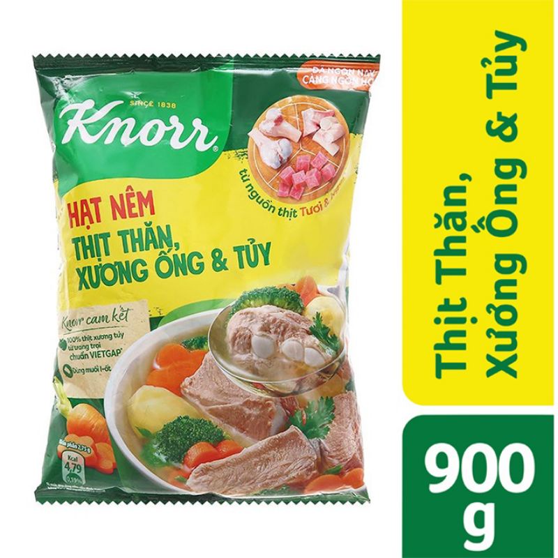 hạt nêm knorr  từ thịt thăn xương ống và tủy 900g (Mẫu mới)