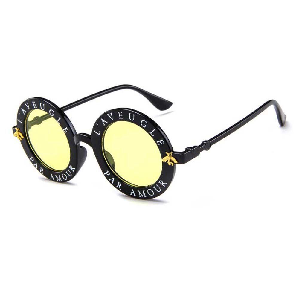 TWINKLE Kính Mát Gọng Tròn Kiểu Dáng Thời Trang Sang Trọng Cho Nữ