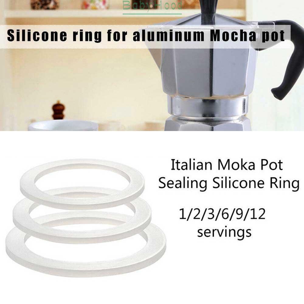 Vòng đệm cao su silicon thay thế cho bình cà phê Espresso Moka chất lượng cao