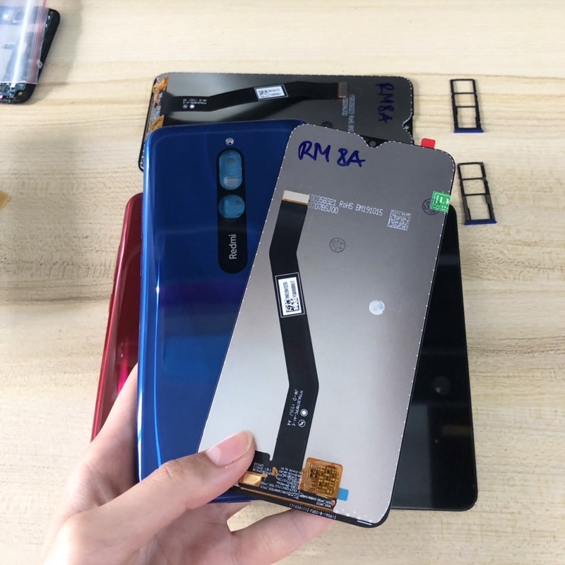 ComBo Màn Hình + Bộ Vỏ Xiaomi Redmi 8 ZIN Tặng Kèm khay Sim