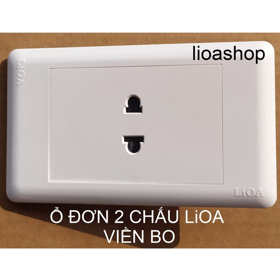 Ổ ĐƠN 2 CHẤU  CHỮ NHẬT LiOA.