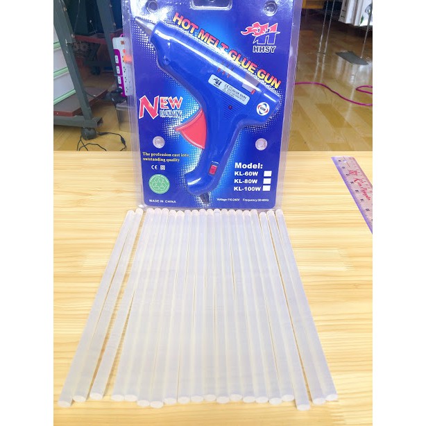 1 Cây Keo Nến Loại Lớn 25Cm Dùng Cho Súng Bắn Keo 60W M2T