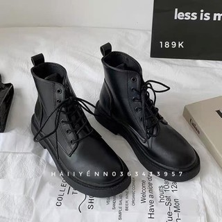 boots da buộc dây ORDER ( kèm video + ảnh thật )