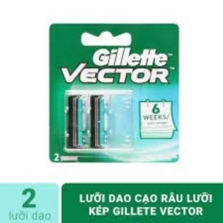 Lưỡi Dao Cạo Râu Gillette Vector 2s