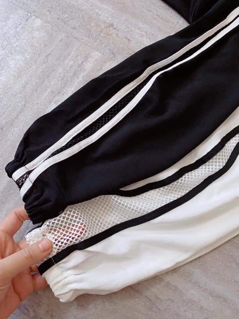 Quần đũi xước phối lưới hot hit