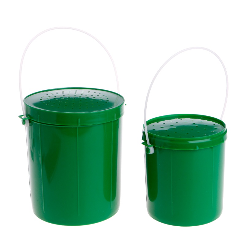 Xô Đựng Mồi Câu Cá Sâu Bướm Từ Trái Đất Thoáng Khí