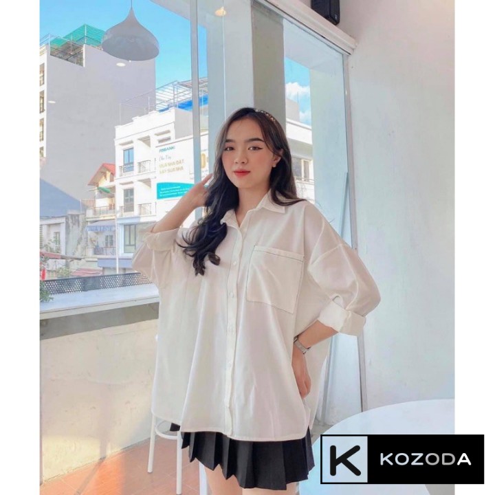 Áo Sơ Mi Kiểu Nữ Màu Trắng đẹp dài tay phong cách ulzzang vintage hàn quốc cao cấp họa tiết ren kozoda SM23