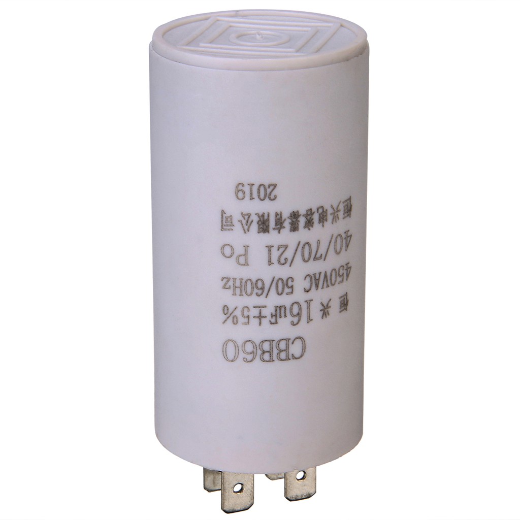 1 Tụ điện mô tơ 16 F 450v 50 / 60 Hz Cbb60