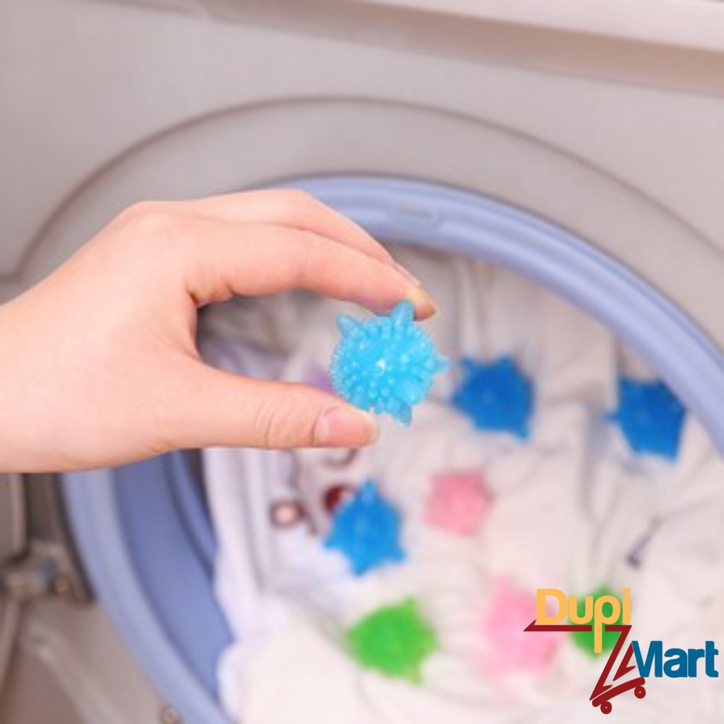 [TIỆN ÍCH] Bóng giặt nhím cầu gai  - bóng giặt sinh học - bóng gai giặt đồ máy giặt siêu sạch giảm nhăn - DupiMart