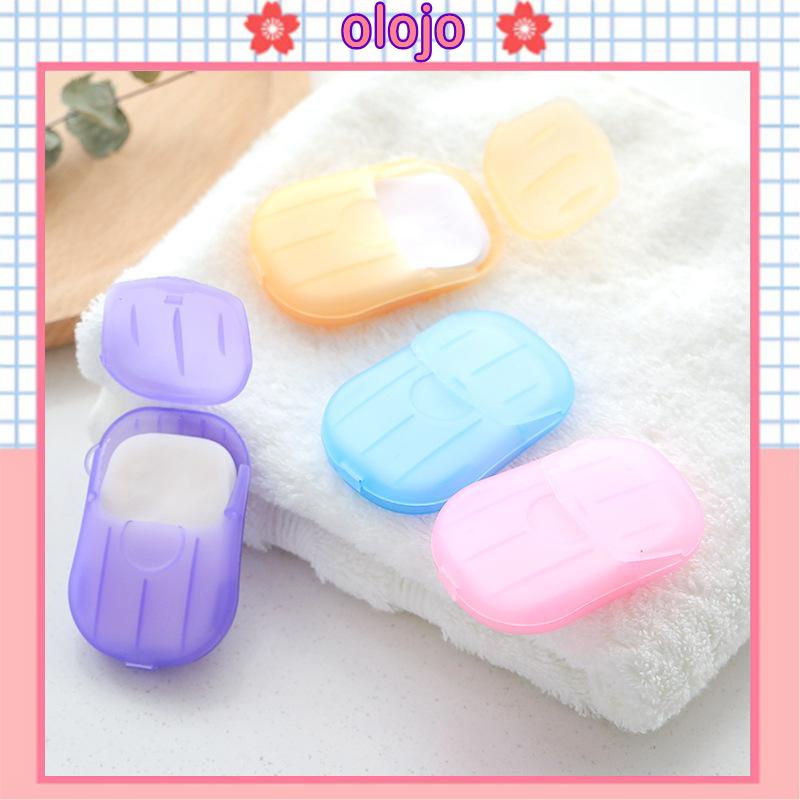 ⚜️Hộp 20 tấm xà phòng giấy dùng một lần tiện lợi dành cho đi du lịch