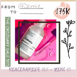 Serum The Ordinary Niacinamide 10% + Zinc 1%