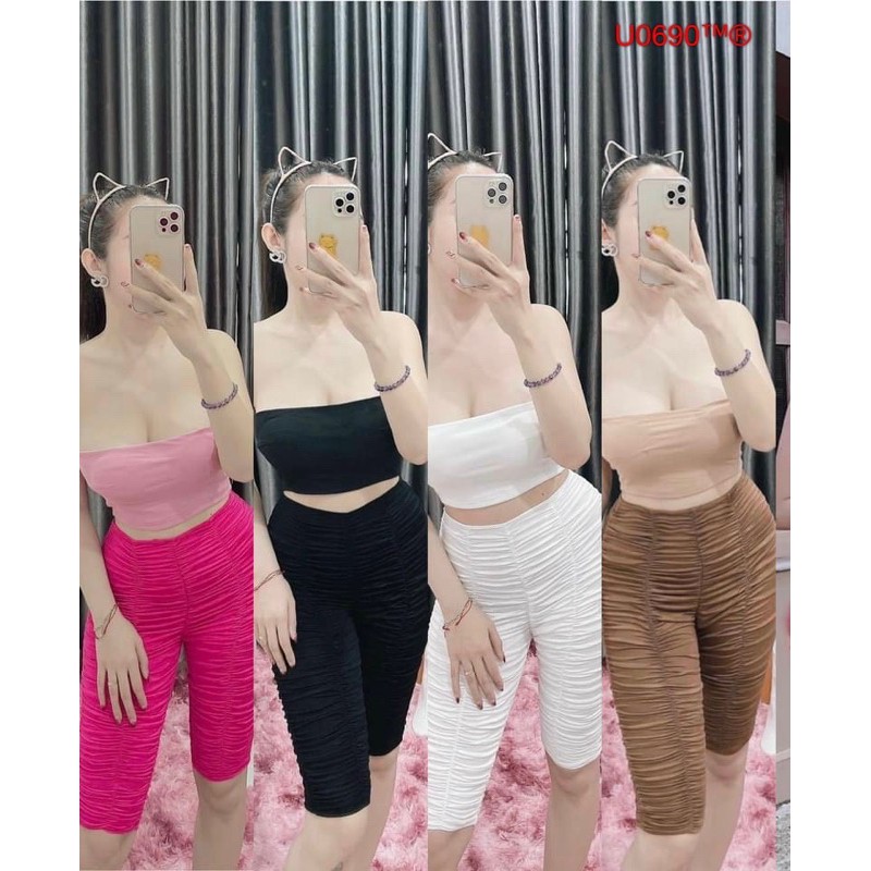 Sét áo ống + quần ngố giún | BigBuy360 - bigbuy360.vn