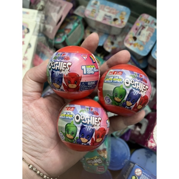 Trứng đồ chơi Ooshies Pj Mask surpries