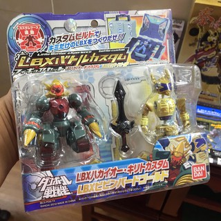 Mô hình LBX Battle Custom Set Hakai-o Kirito Và Bibinbird Gold (Bandai)