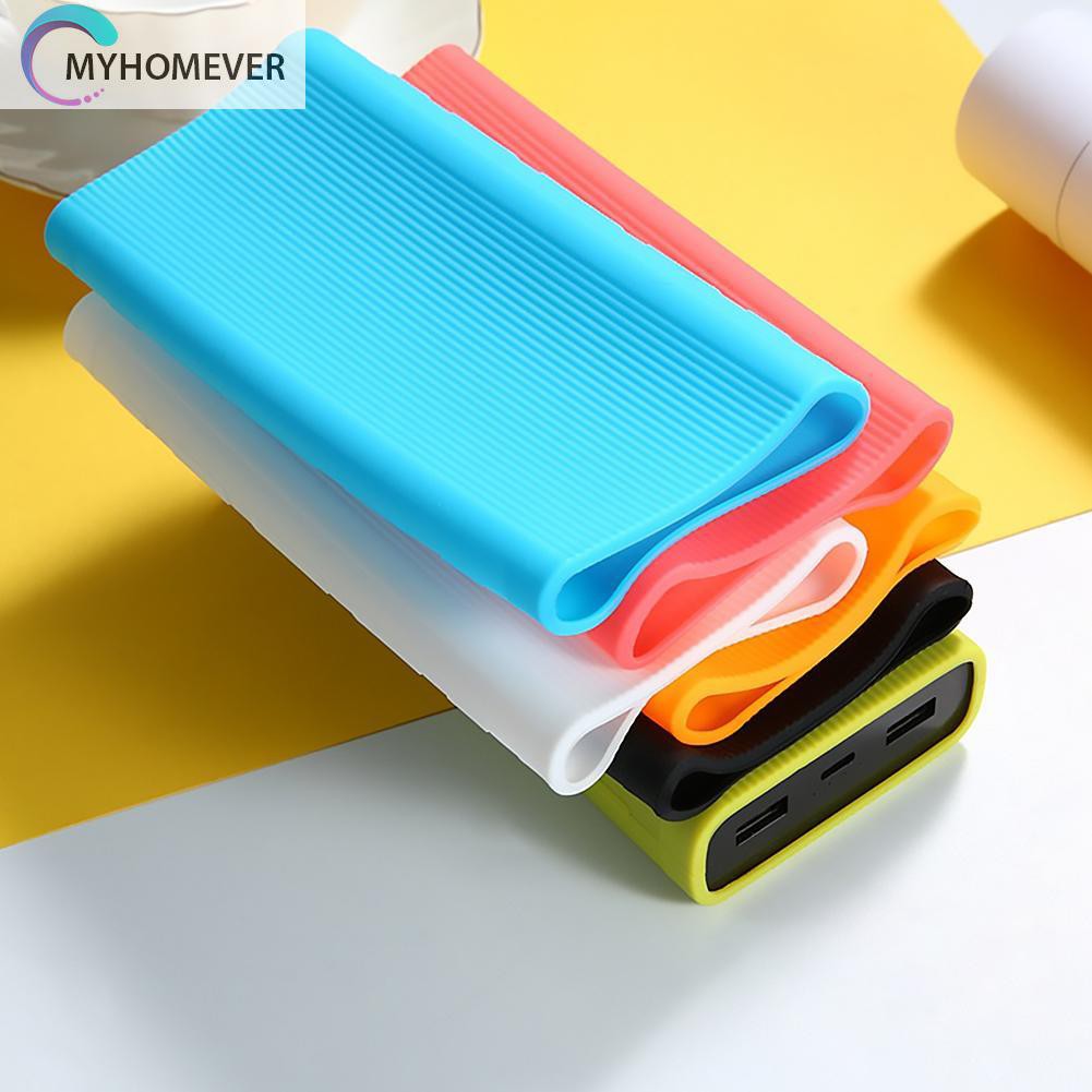 Vỏ Bảo Vệ Silicon Cho Pin Sạc Dự Phòng 20000mah Xiaomi 3