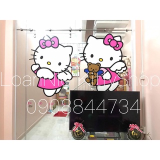 >> CÓ SẴN GIAO LIỀN >> Best choice decal Kitty ,cắt lẻ ra từng hình để dán khách nha