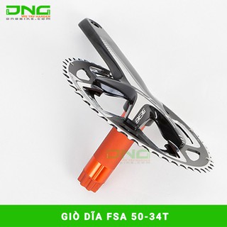 Giò dĩa xe đạp FSA 50-34T kèm BB86