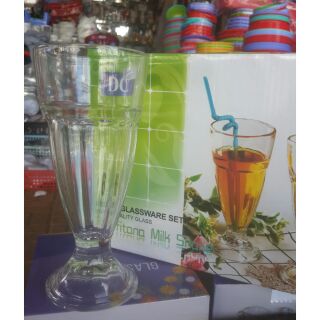 Hộp 6 Ly thủy tinh sinh tố trà sữa