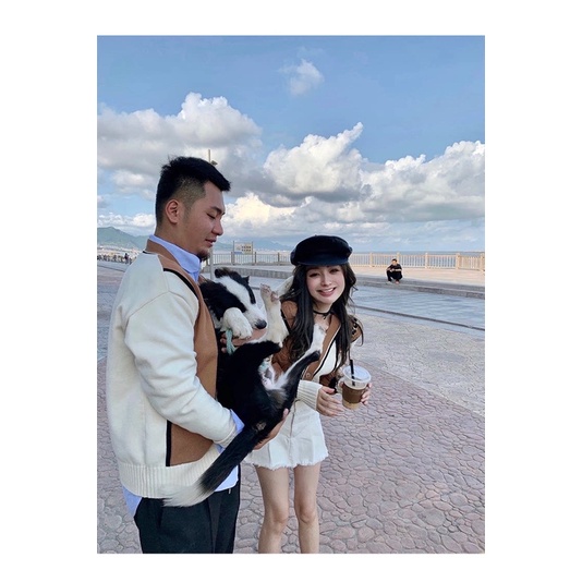 ÁO LEN CDG PHỐI MÀU COUPLE