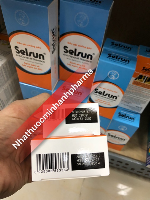 Dầu Gội Chống Gàu Selsun 50ml & 100ml ( sạch gầu và hết ngứa da đầu ) | BigBuy360 - bigbuy360.vn